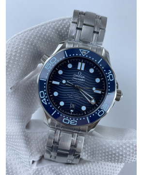 (준비완료/특급배송)NO.2166/ VS공장 오메가 씨마스터 다이버 300M 스틸 블루다이얼 브레이슬릿