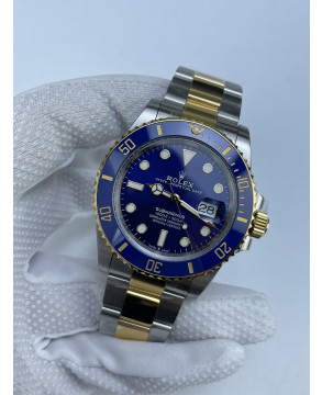 (준비완료/특급배송)NO.2657/VS공장 롤렉스 서브마리너 41 신형 옐로우골드콤비 청콤 브레이슬릿