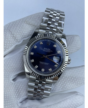 (준비완료/특급배송)NO.3075/롤렉스 데이저스트 41 블루 청텐포 10p 126334 QP공장