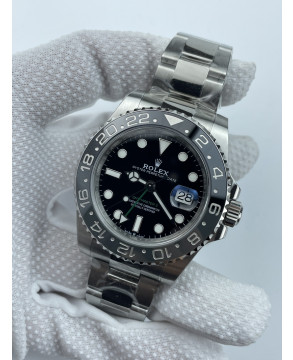 (준비완료/특급배송)NO.3381/롤렉스 지엠티마스터2 블랙그레이 오이스터 QP공장