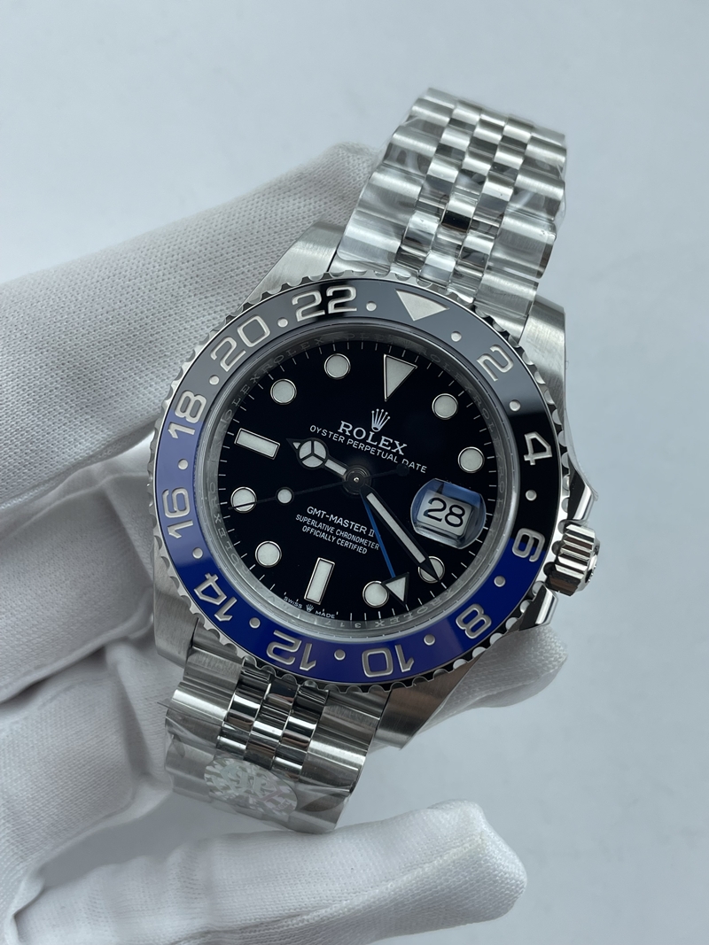 (준비완료/특급배송)NO.3668/QP공장 롤렉스 배트걸 지엠티마스터2 126710BLNR